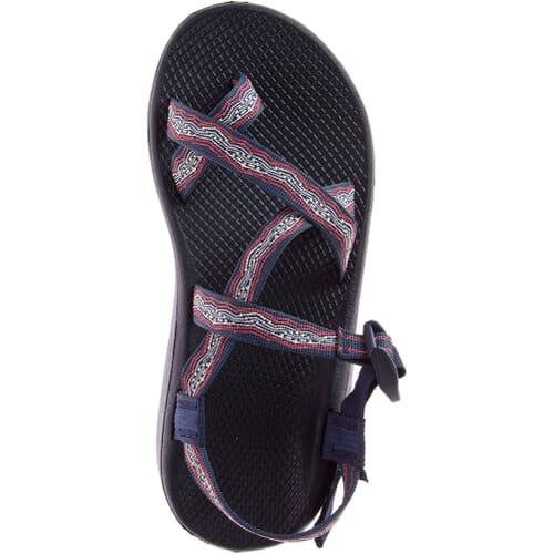 Men\'s 9 Chaco Z/Cloud 2 Sandals Tri Navy Blue Black Red White Gum Chaco Men main image 3