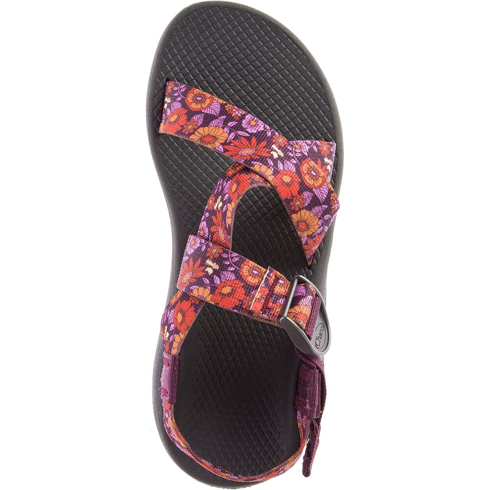 Chaco Women s Mega Z Cloud Sandals Woodstock Blossom Wine elliottsboots