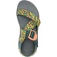 Chaco Women's Mega Z/1 Wide-Strap Classic Sandals - Pebble Greenery