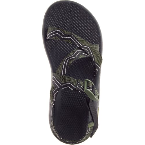 Chaco Men’s Z/Cloud Fleet Moss Sport Sandals JCH107229 Green Black Size 10 Men main image 4