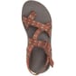 Chaco Women's Z/1 Classic Sandals Sierra Cappuccino Birdseye View