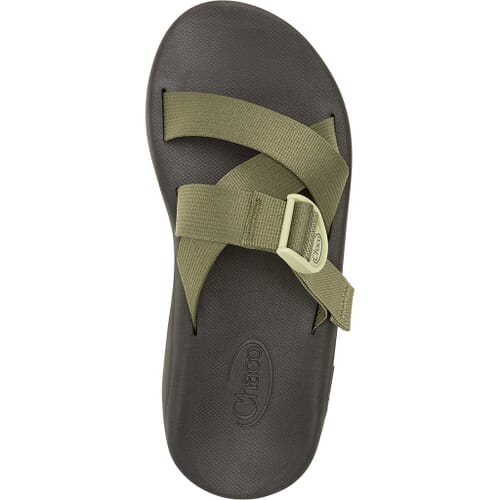 Chaco Cushz Mens 11 Mossy Olive Green Adjustabe Slide Sandals JCH110021Z CHACO CUSHZ SLIDE MOSSY OLIVE - MENS - Lamey Wellehan Shoes main image 4