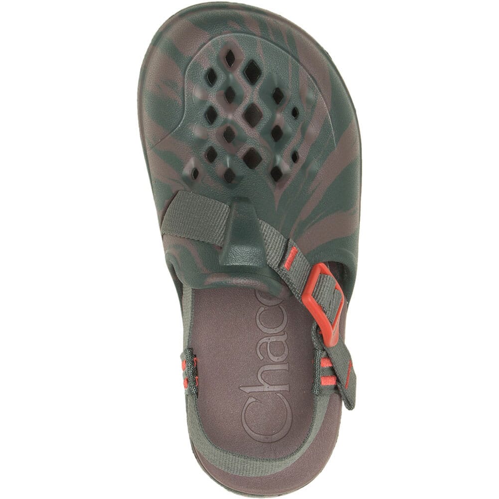 JCH180372 Chaco Kid's Chillios Clogs - Woodsy Growth