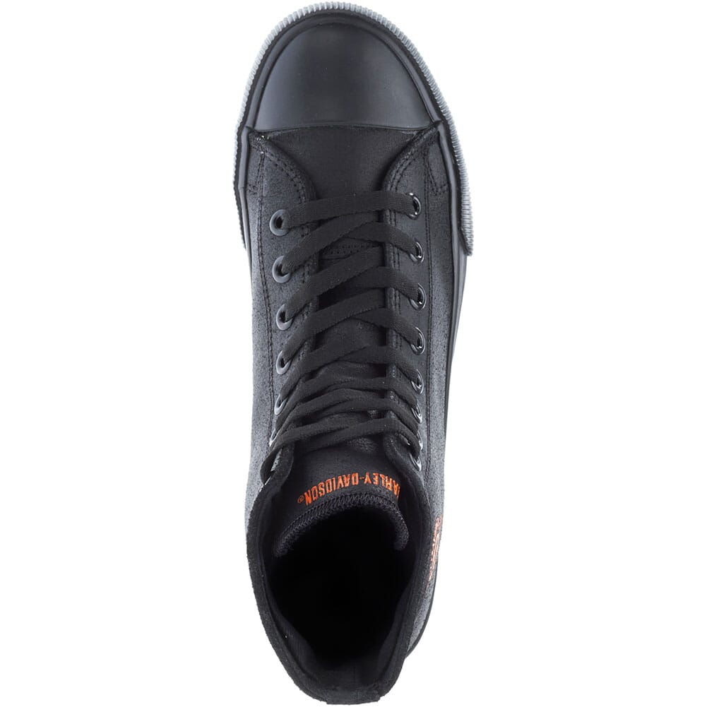 Harley Davidson Men's Baxter Casual Shoes - Black/ Orange
