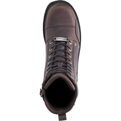 Harley Davidson Chatfield Men\'s Brown Leather Motorcycle Boots 9.5 Harley Davidson Brown Boots Mens Size 9 M | eBay main image 4