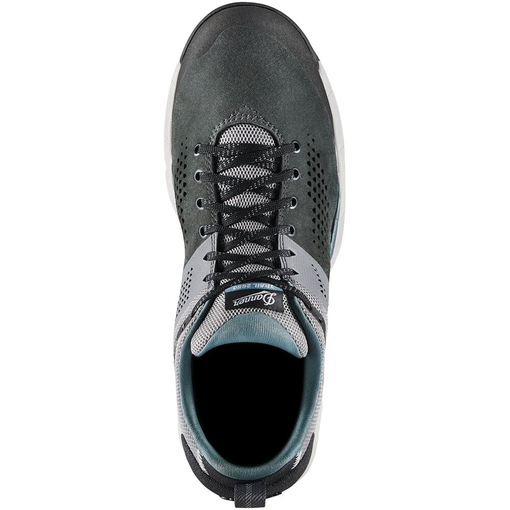 61282 Danner Men's Trail 2650 Hiking Shoes - Charcoal/Goblin Blue
