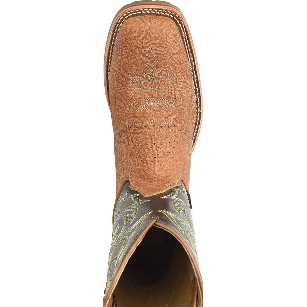 Double H Men's Max Western Ropers - Brown/Frida Green | elliottsboots