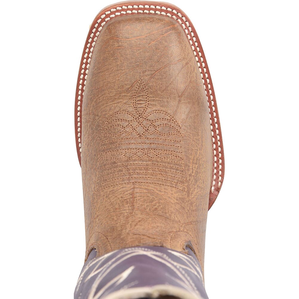 Double H Men's Odell Western Buckaroo - Purple/Bison