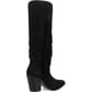 DI2282-BK Dingo Women's Twister Leather Boots - Black