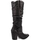 DI2285-BK Dingo Women's Grit N' Grace Leather Boots - Black