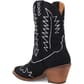 Dingo Women's Tiny Pony Suede Leather Booties - Black