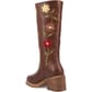Dingo Women's Bloom Leather Boots - Brown