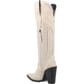 Dingo Women's Double Take Suede Leather Boots - White