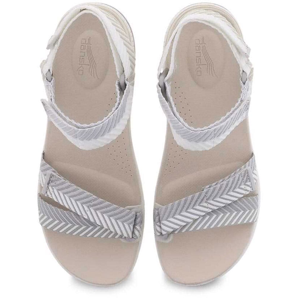 4915-212400 Dansko Women's Racquel Casual Sandals - Sand Herringbone