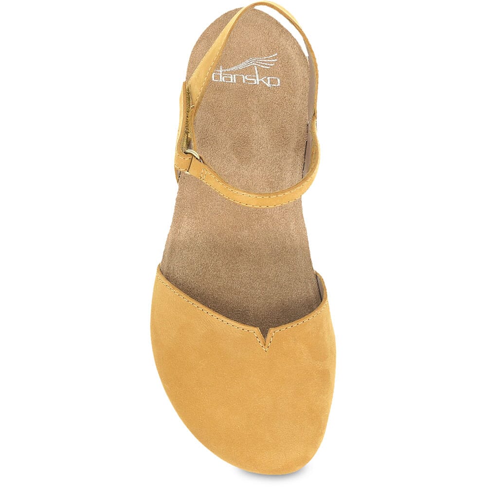 6025-305300 Dansko Women's Rowan Sandals - Mustard