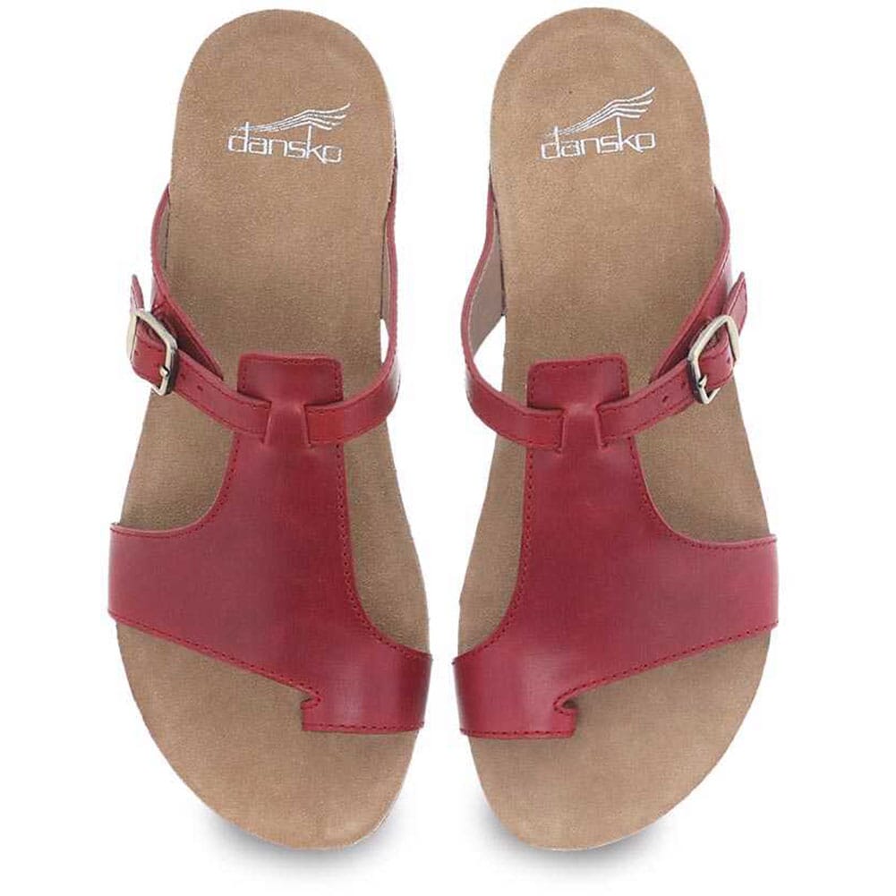 6026-225300 Dansko Women's Remi Casual Sandals - Red