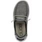 Hey Dude Youth Wendy Casual Shoes Onyx Birdseye View