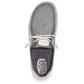 Hey Dude Women's Wendy Metallic Sparkle Casual Shoes Charcoal Birdseye View