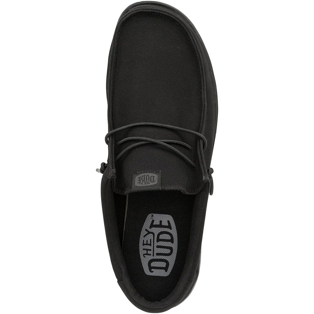 Hey Dude Women's Wendy SR Work Shoes - Black | elliottsboots