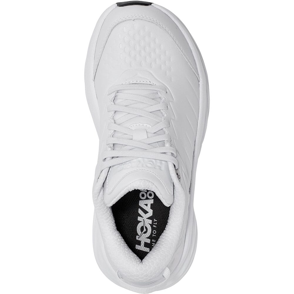 1110521-WHT Hoka One One Women's Bondi SR Running Shoes - White