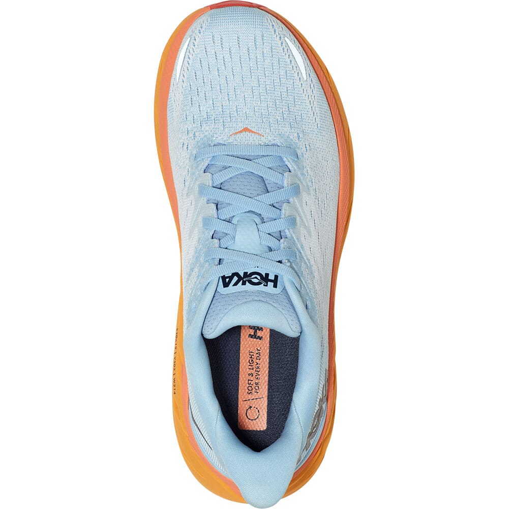 1121375-SSIF Hoka One One Women's Clifton 8 Wide Athletic Shoes - Summer Song