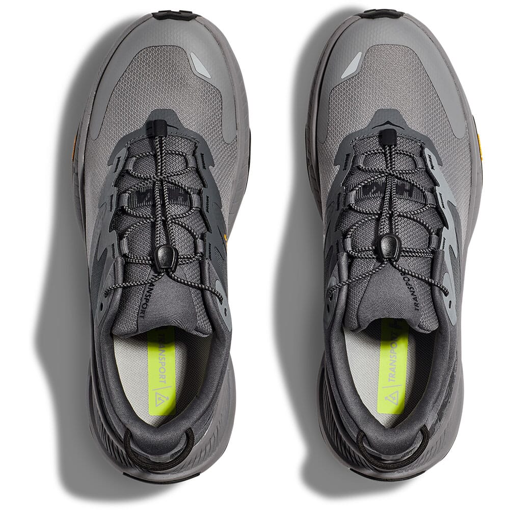 1123153-CKBC Hoka Men's Transport Running Shoes - Castlerock/Black