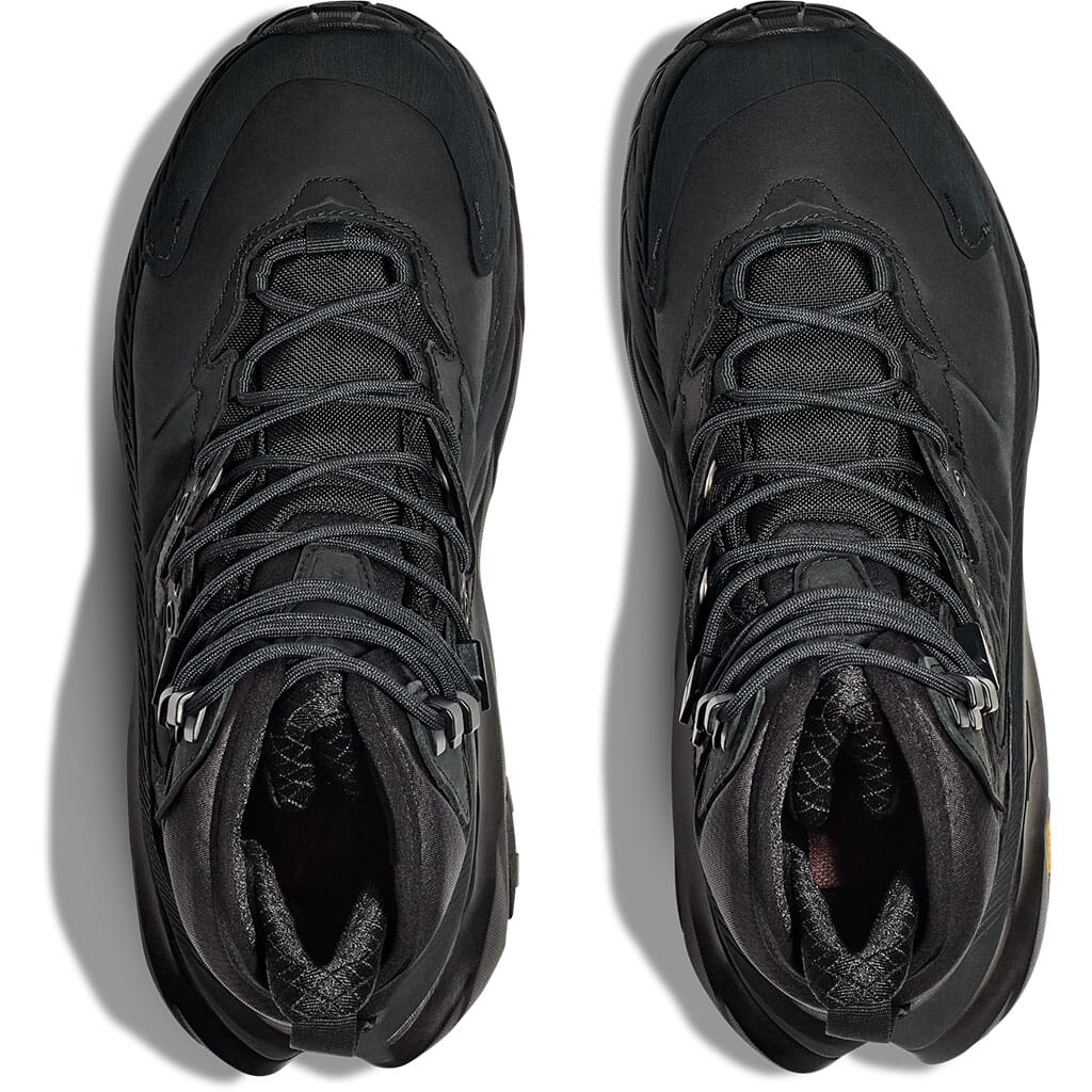 Hoka Men's Kaha GTX Hiking Boots - Black/Black | elliottsboots
