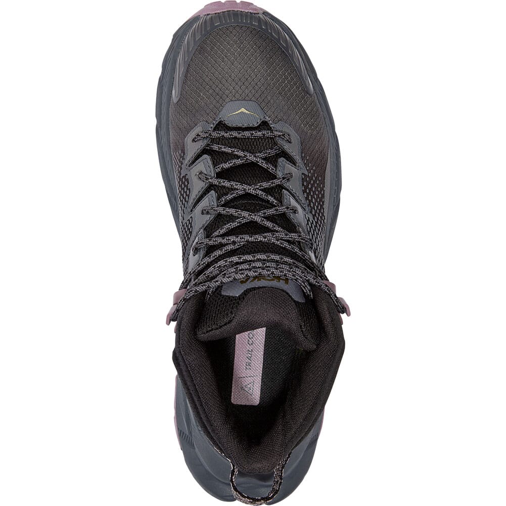 1123166-BCSTL Hoka Women's Trail Code GTX Hiking Shoes - Black/Castlerock