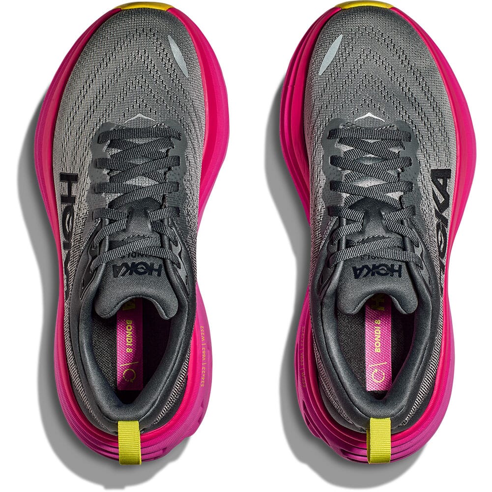 1127952-CSRW Hoka Women's Bondi 8 Athletic Shoes - Castle/Strawberry