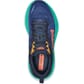 Hoka One One Women's Bondi 8 Wide Athletic Shoes Blue Birdseye View