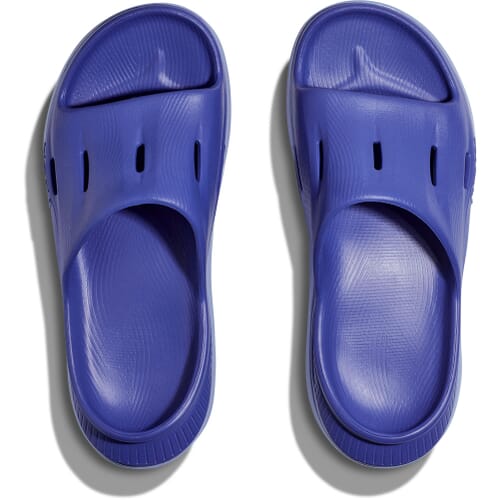 Hoka Unisex Ora Recovery Slide 3 Sandals - Blue | elliottsboots display picture 3
