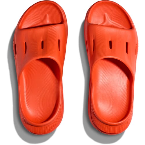 Hoka Unisex Ora Recovery Slide 3 Sandals - Orange  display picture 2