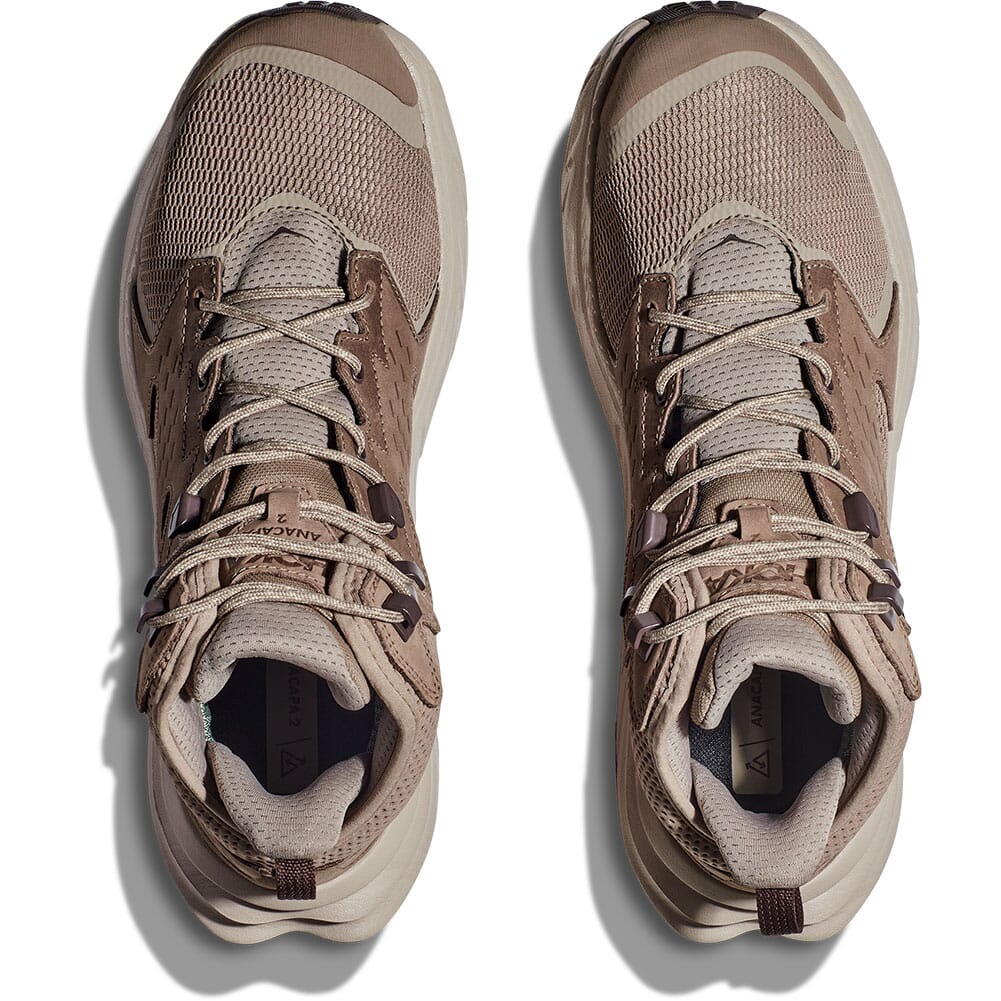 1141633-DOTN Hoka Men's Anacapa Mid 2 GTX Hiking Boots - Dune/Oxford Tan