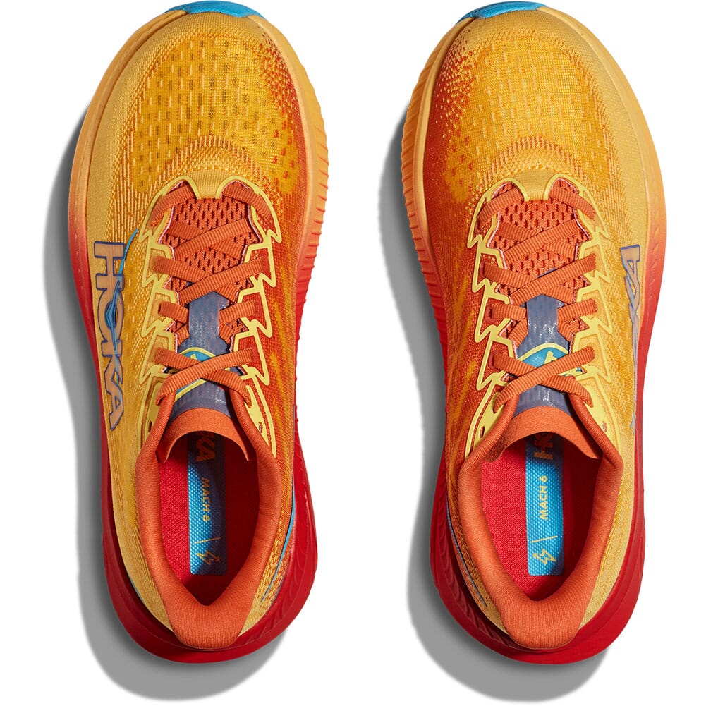 1147810-PYS Hoka One One Women's Mach 6 Running Shoes - Poppy