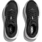 1162014-BWHT Hoka Women's Bondi 9 Wide Running Shoes - Black/White