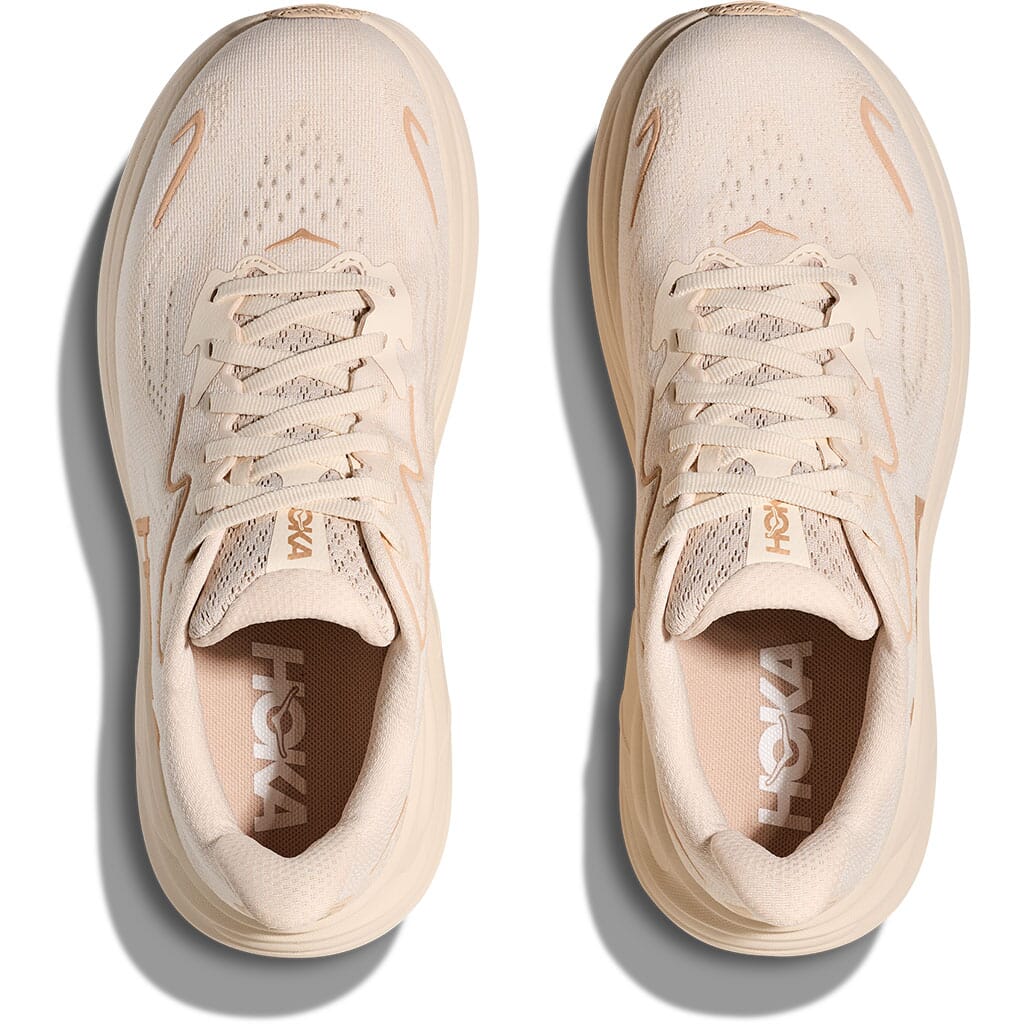 スニーカー HOKA SS25 W CLIFTON 10 VANILLA / BIRCH (1162031 VCH) Hoka Women's Clifton 10 Athletic Shoes - Vanilla/Birch