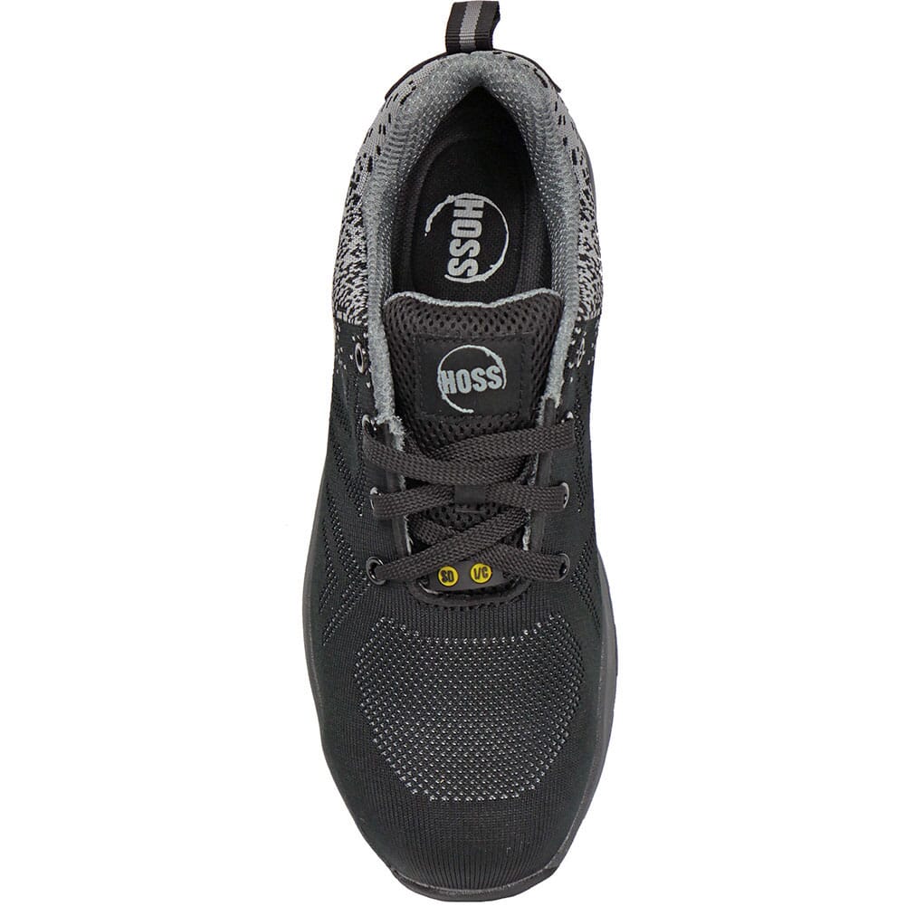 10166 Hoss Men's Beedle Safety Shoes - Black