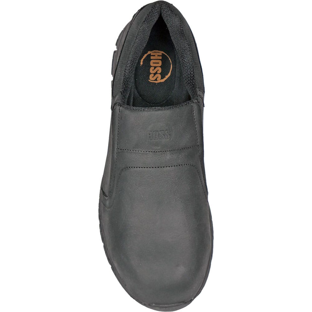 30102 Hoss Men's Slipknot Safety Shoes - Black