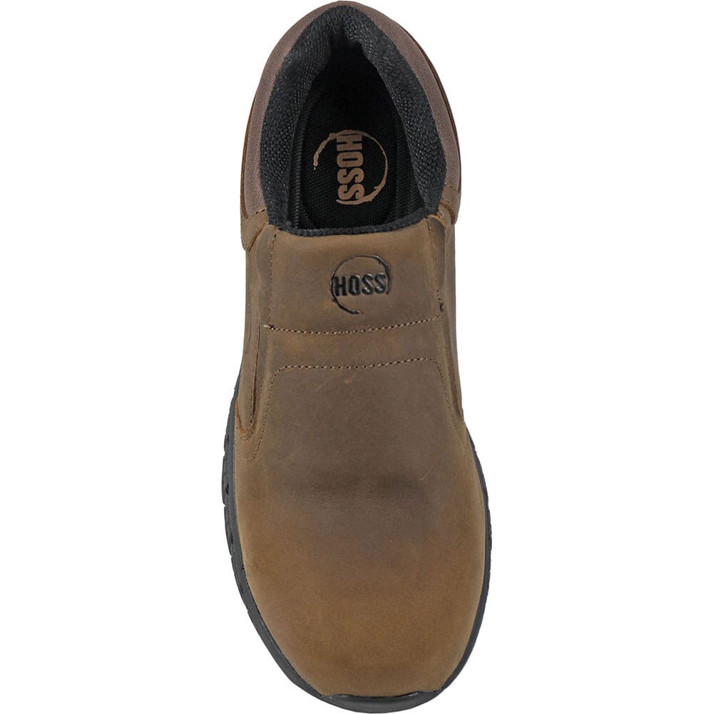 30203 Hoss Men's Slipknot Safety Shoes - Brown