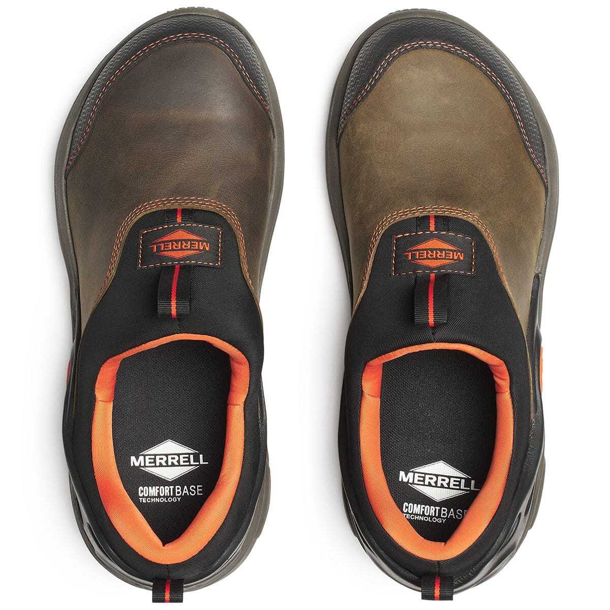 Jungle Moc Wide Hi-Vis SD Composite Toe Safety Shoes - Brown