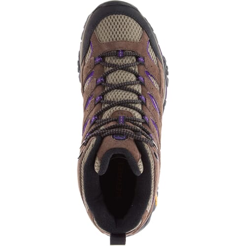 Merrell Womens Hiking Boots Waterproof Bracken Purple‎ Size 8.5 Vibram Sole s-l400.jpg main image 4