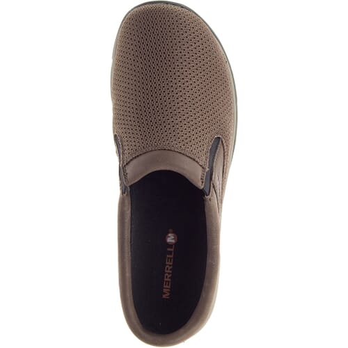 Merrell Encore Rexton Brown Mesh Leather Slip On Clogs Mens 9.5‎ J90491 Merrell Men main image 2