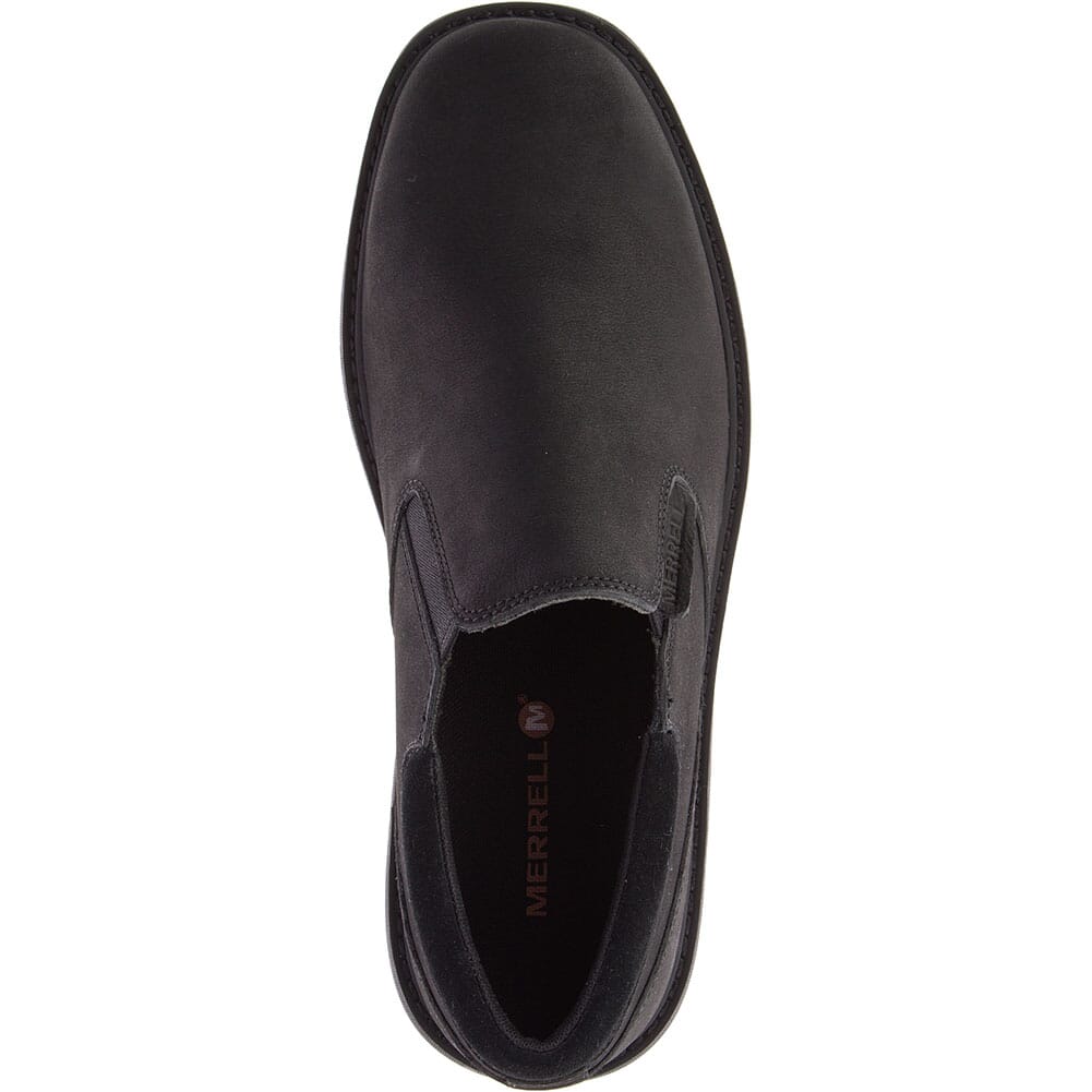 Merrell Men's World Vue Moc Wide Casual Shoes - Black | elliottsboots