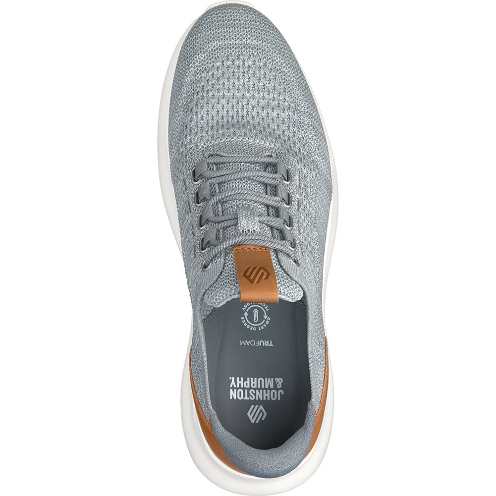 25-0747 Johnston & Murphy Men's Amherst 2.0 Knit Casual Shoes - Gray