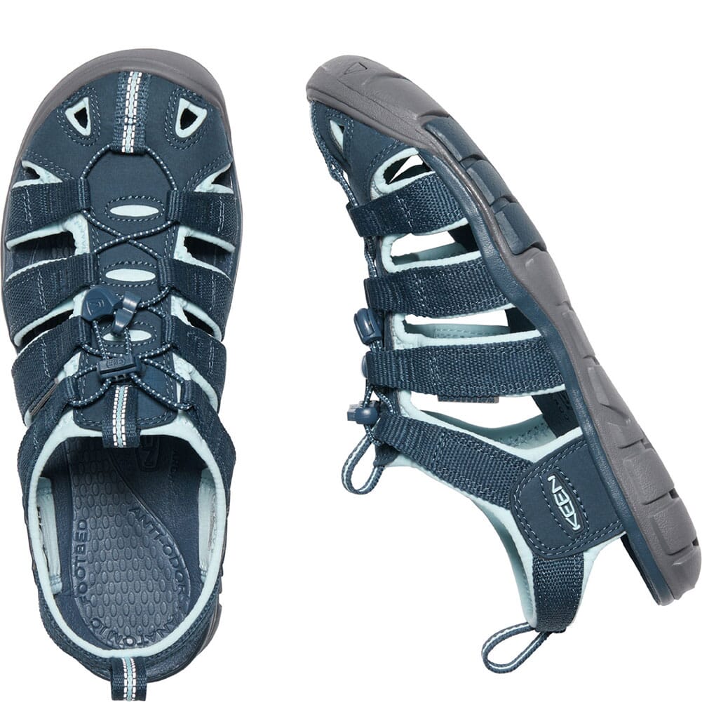 1022965 KEEN Women's Clearwater CNX Sandals - Navy/Blue Glow