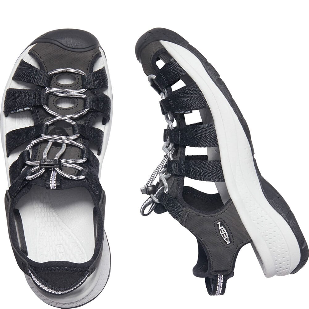 1023594 KEEN Women's Astoria West Sandals - Black/Grey