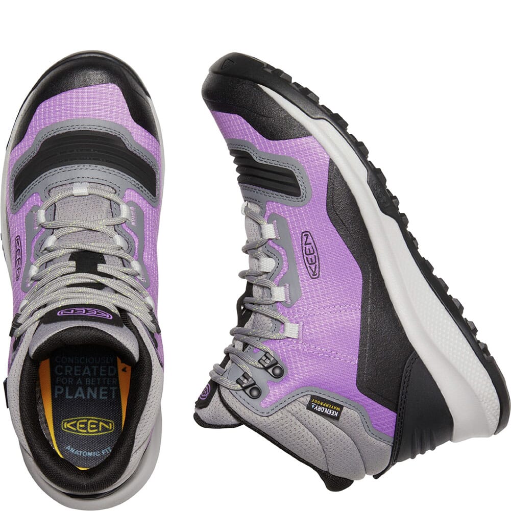 1024846 KEEN Women's Tempo Flex WP Hiking Boots - African Violet