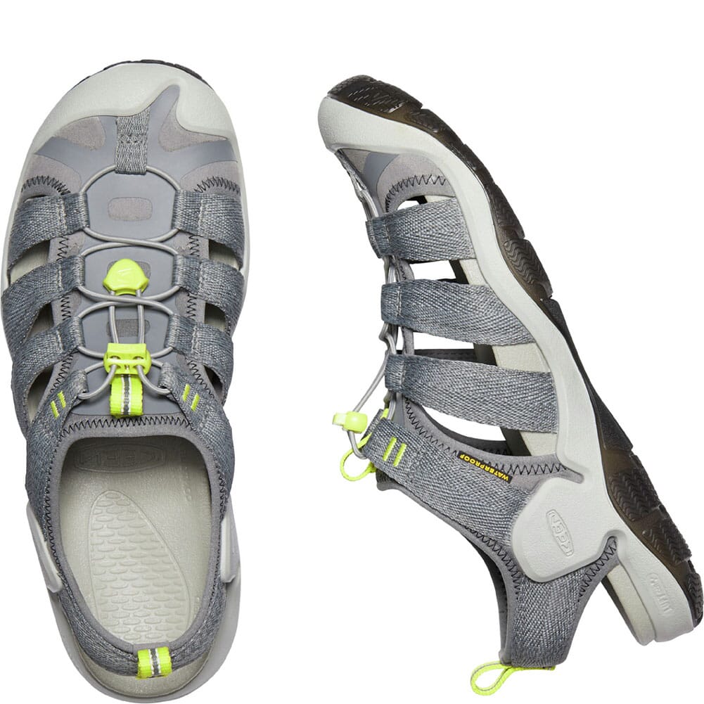 1024971 KEEN Men's CNX II Sandals - Steel Grey/Evening Primrose