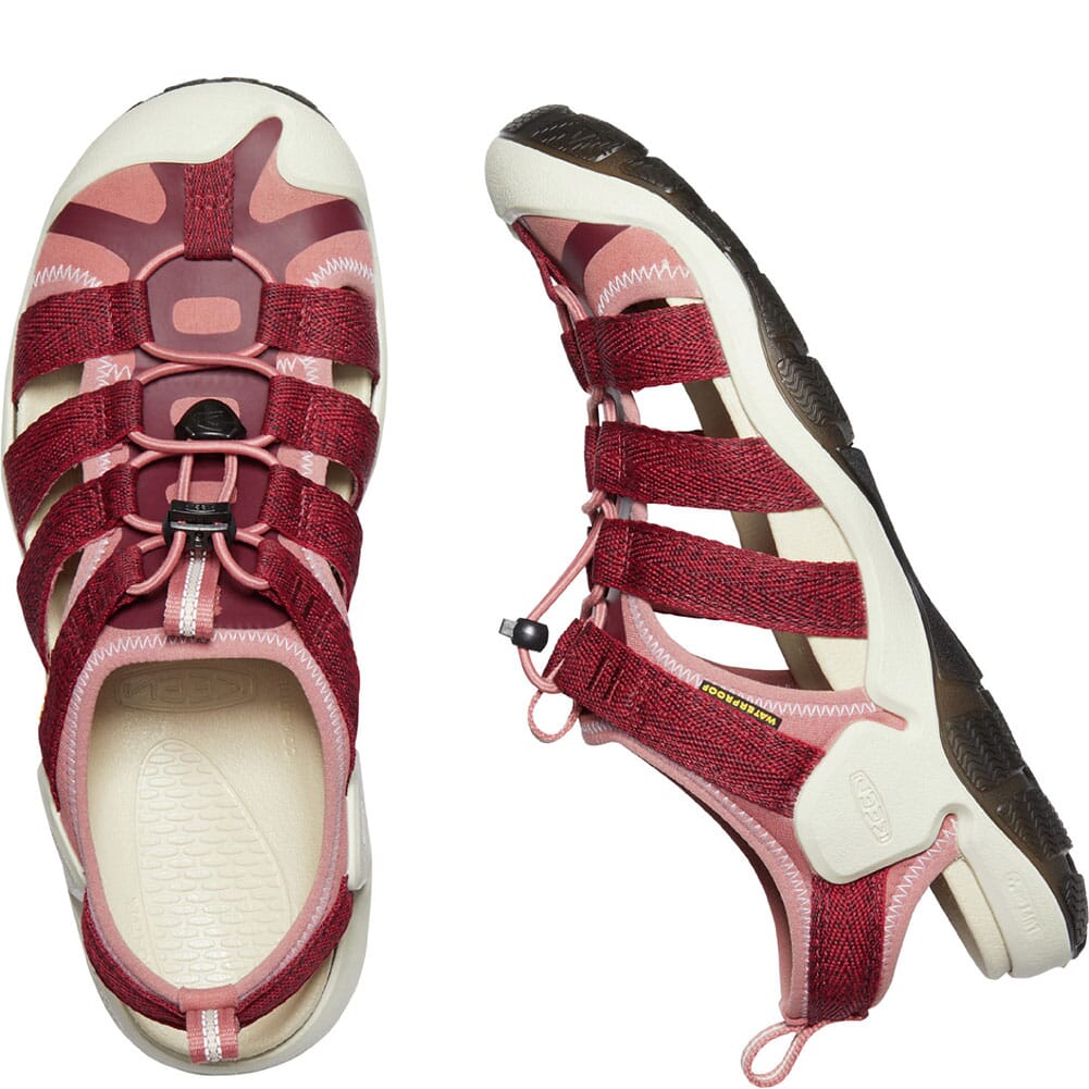 1024975 KEEN Women's CNX II Sandals - Red Dahlia/Andorra