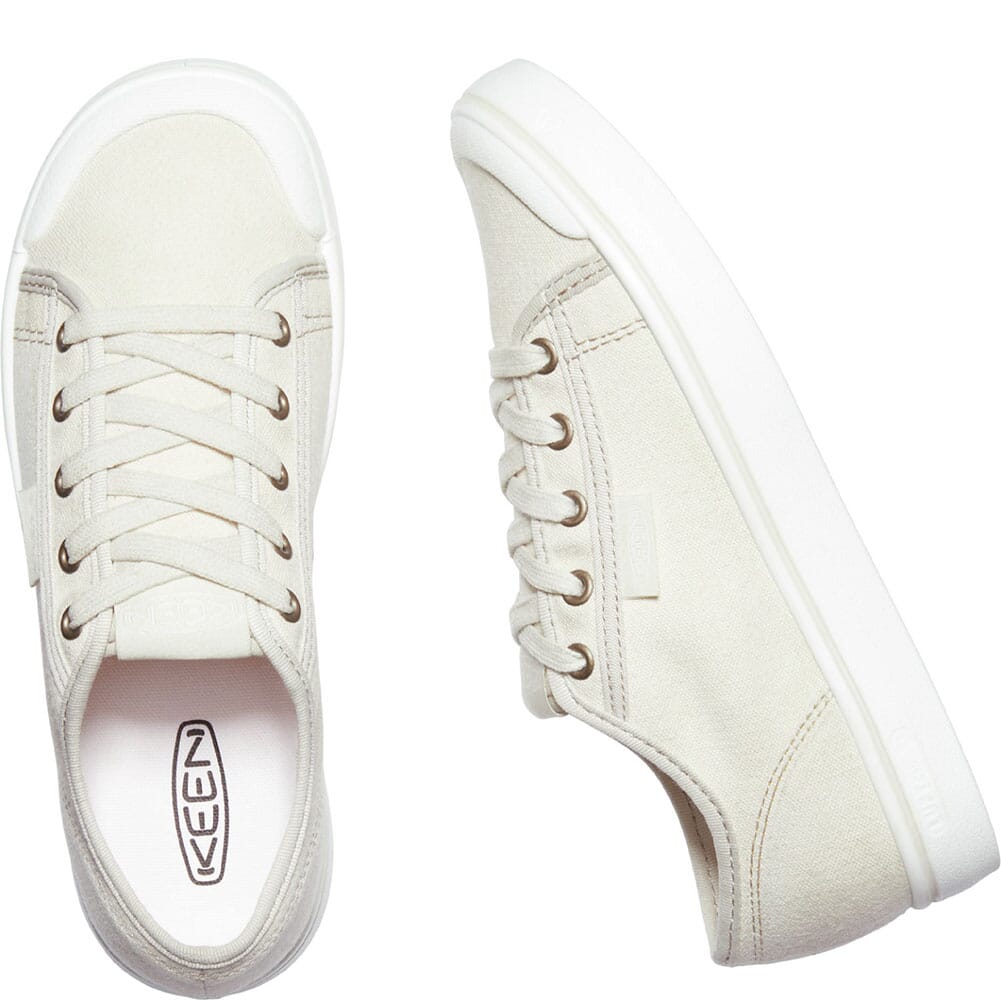 1025421 KEEN Women's Elsa Lite Sneakers - Natural/White